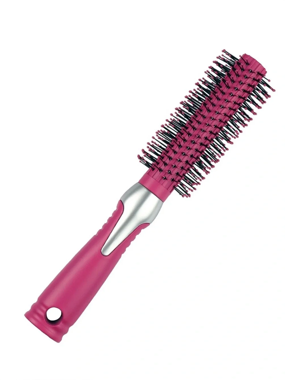 5-Piece Hair Brush Set, Adults and Teens, Pink